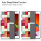 Mobigear Tri-Fold iPad 7 (2019) Hülle Klapphülle - Mosaik