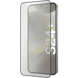 Mobiparts Regular Samsung Galaxy S24 Plus Panzerglas Gehärtetes Glas Displayschutz - Hüllenfreundlich - Schwarz