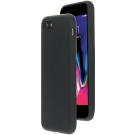 Mobiparts iPhone SE (2020) Silikon Hülle Backcover - Schwarz