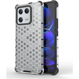 Mobigear Honeycomb Xiaomi 13 Pro Hülle Hardcase Backcover Stoßfest - Weiß