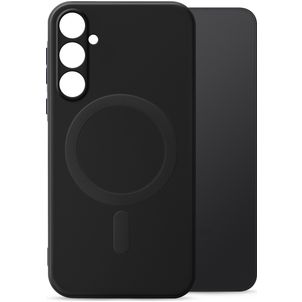 My Style Protective Flex Samsung Galaxy A55 MagSafe Hülle Flexibles TPU Backcover - Schwarz