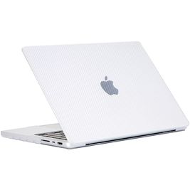 Mobigear Carbon MacBook Pro 16 Zoll (2021-2024) Hardcase Hülle MacBook Case - Transparent - Model A2485 / A2780 / A2991 / A3186