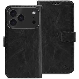 My Style Flex Wallet iPhone 17 Pro Hülle Klapphülle Geldbörse - Schwarz