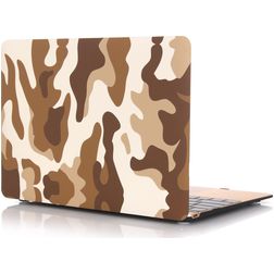 Mobigear Design MacBook 12 Zoll (2015-2017) Hardcase Hülle MacBook Case - Desert Camauflage - Model A1534