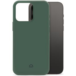 Mobilize Rubber Gelly iPhone 14 Pro Max Hülle Flexibles TPU Backcover - Matt Green