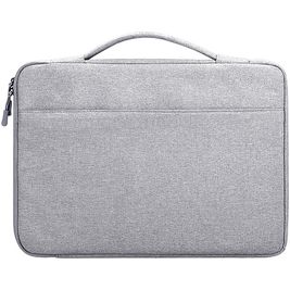 Mobigear Oxford Laptop Aktentasche 13 - 14 Zoll Laptoptasche + Handgriff - Grau