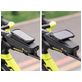Mobigear Zipper Bag Fahrradhalterung Fahrradrahmen Klemme Universal - 6.5 Zoll - Gelb