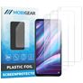 Mobigear Wiko View 5 Displayschutz Schutzfolie - Hüllenfreundlich (3er Pack)