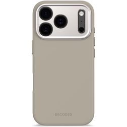 Decoded iPhone 17 Pro Silikon Hülle Backcover - Soft Taupe