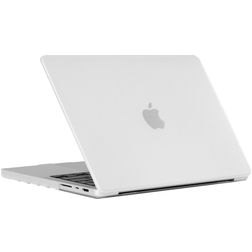 Mobigear Dotted MacBook Pro 14 Zoll (2021-2024) Hardcase Hülle MacBook Case - Transparent - Model A2442 / A2779 / A2918 / A2992 / A3401