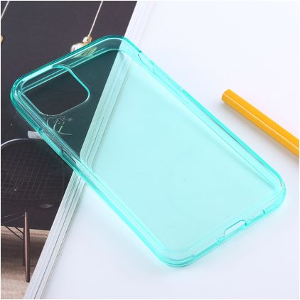 Mobigear Colors iPhone 11 Pro Max Hülle Flexibles TPU Backcover - Türkis