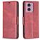 Mobigear Excellent Motorola Moto G04 Hülle Klapphülle Geldbörse - Rot