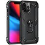 Mobigear Armor Ring iPhone 13 Pro Hülle Hardcase Backcover Stoßfest mit Ringhalter - Schwarz