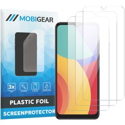 Mobigear Alcatel 1S 2021 Displayschutz Schutzfolie - Hüllenfreundlich (3er Pack)