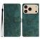 Mobigear Butterfly iPhone 17 Pro Klapphülle Portemonnaie - Grün