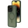 Mobiparts Hardcover iPhone 14 Pro Max MagSafe Hülle Hardcase Backcover - Satin Green