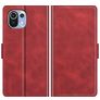 Mobigear Slim Magnet Xiaomi Mi 11 Lite Klapphülle Portemonnaie - Rot
