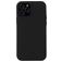 Mobigear Rubber Touch iPhone 13 Silikon Hülle Backcover - Schwarz