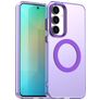 Mobigear Shockproof Samsung Galaxy S25 FE MagSafe Hülle Hardcase Backcover - Lila