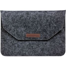Mobigear Envelope Filz Laptop Sleeve (max 23 cm x 33 cm) Laptop Hülle - Schwarz