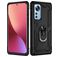 Mobigear Armor Ring Xiaomi 12X Hülle Hardcase Backcover Stoßfest mit Ringhalter - Schwarz