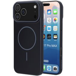 Mobiparts Slim Line iPhone 17 Pro Max MagSafe Hardcase Backcover - Onyx Black