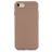 Mobigear Colors iPhone SE (2020) Hülle Flexibles TPU Backcover - Braun