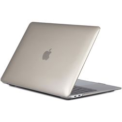 Mobigear Glossy MacBook Air 13 Zoll (2018-2020) Hardshell Hülle Laptop Cover MacBook Case - Grau - Modell A1932 / A2179 / A2337