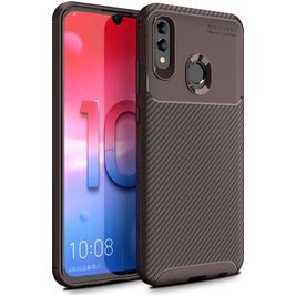 Mobigear Racing Samsung Galaxy M31 Hülle Flexibles TPU Backcover - Braun