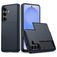 Mobigear Card Samsung Galaxy S26 Hülle Hardcase Backcover Stoßfest mit Kartenhalter - Blau