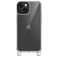 Mobigear Bungy iPhone 14 Hülle Hardcase Backcover - Silber