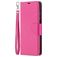 Mobigear Excellent Samsung Galaxy A12 Hülle Klapphülle Geldbörse - Magenta