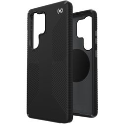 Speck Presidio2 Grip Magnet Samsung Galaxy S25 Ultra MagSafe Hülle Hardcase Backcover Stoßfest - Schwarz