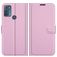 Mobigear Classic Motorola Moto G50 Hülle Klapphülle Geldbörse - Pink