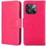 Mobigear Wallet OnePlus 10T Hülle Klapphülle Geldbörse - Magenta
