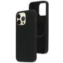 Mobiparts iPhone 14 Pro Max Silikon MagSafe Hülle Backcover - Schwarz