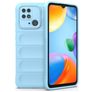 Mobigear Bumpy Xiaomi Redmi 10C Hülle Flexibles TPU Backcover - Blau