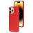 Mobiparts iPhone 14 Pro Max Silikon Hülle Backcover - Scarlet Red