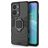 Mobigear Armor Ring OnePlus Nord 2T 5G Hülle Hardcase Backcover Stoßfest mit Ringhalter - Schwarz