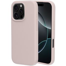 Mobiparts iPhone 16 Pro Silikon Hülle Backcover - Soft Salmon