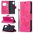 Mobigear Butterfly Samsung Galaxy A32 5G Klapphülle Portemonnaie - Pink