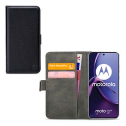 Mobilize Classic Gelly Wallet Motorola Moto G84 Hülle Klapphülle Geldbörse - Schwarz