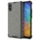 Mobigear Honeycomb Xiaomi Redmi 9A Hülle Hardcase Backcover Stoßfest - Grau