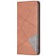 Mobigear Rhombus Slim Google Pixel 7 Hülle Klapphülle - Braun