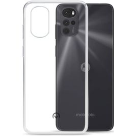 Mobilize Gelly Durchsichtig Motorola Moto G22 Hülle Flexibles TPU Backcover - Transparent