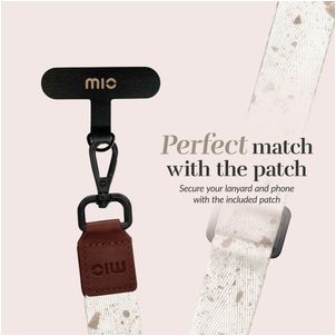 MIO Lanyard Universal-Handykette einstellbar - Soft Terrazzo