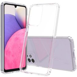 Mobigear Crystal Transparent Samsung Galaxy A33 Hardcase Backcover - Transparent