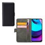 Mobilize Classic Gelly Wallet Motorola Moto E20 Hülle Klapphülle Geldbörse - Schwarz