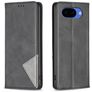 Mobigear Rhombus Slim Google Pixel 10a Hülle Klapphülle - Schwarz