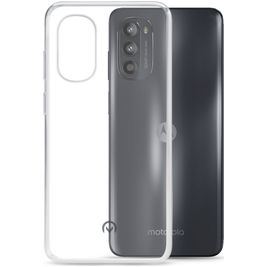 Mobilize Gelly Durchsichtig Motorola Moto G52 Hülle Flexibles TPU Backcover - Transparent